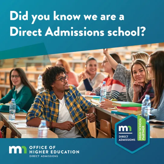 Dis you know we are a Direct Admissions school?